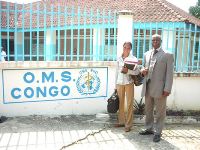 Equipe partec  l'OMS Congo: cliquer pour aggrandir